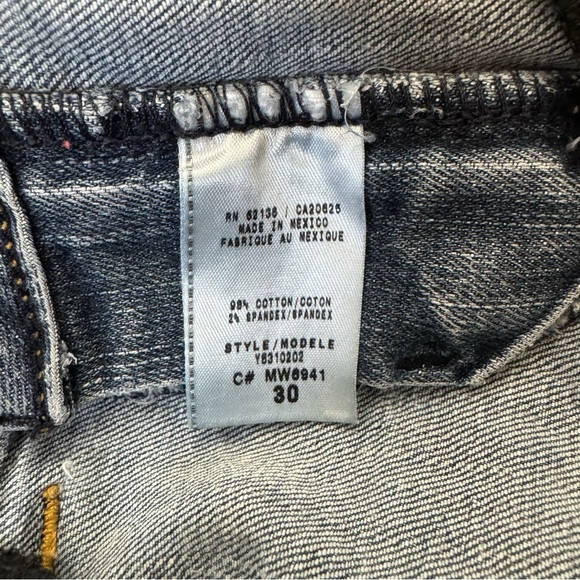 Guess Daredevil Studded Bootcut Jeans Size 30 - Picture 7 of 13